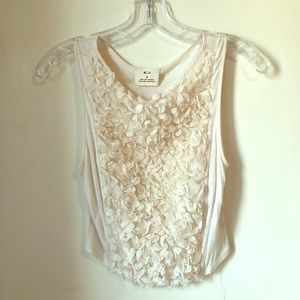 Pins & Needles Flower Crop Top